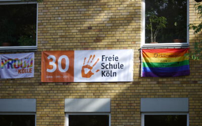 Die Freie Schule Köln grüßt den ColognePride 2025