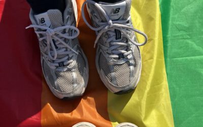 Wir laufen uns die Füße bunt